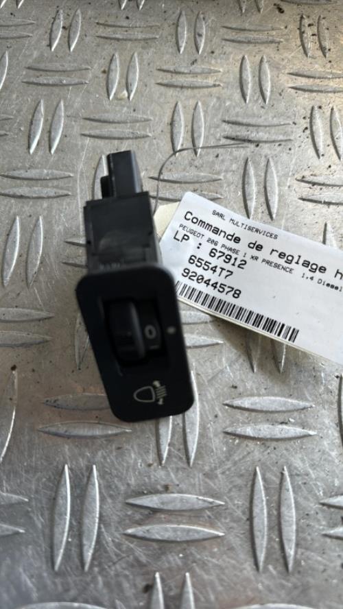 Commande de reglage hauteur de phare PEUGEOT 206 PHASE 1 Diesel - Image 3