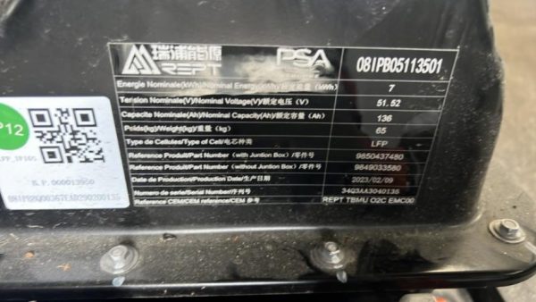 Batterie CITROEN AMI Electricité - Image 3