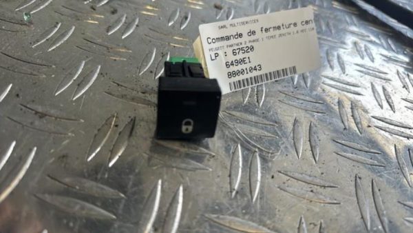 Commande de fermeture centralisee PEUGEOT PARTNER 2 PHASE 1 Diesel - Image 1