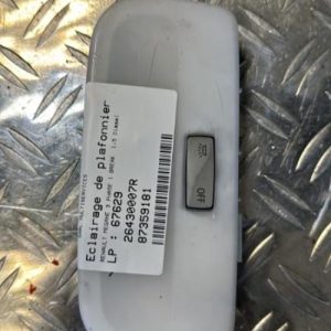 Eclairage de plafonnier RENAULT MEGANE 3 PHASE 1 BREAK Diesel - Image 1