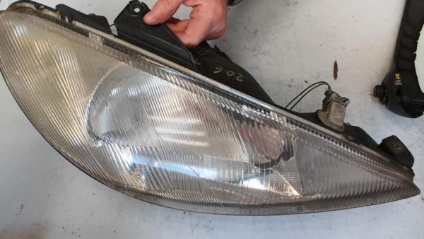 Optique avant principal droit (feux)(phare) PEUGEOT 206 PHASE 1 Diesel - Image 3