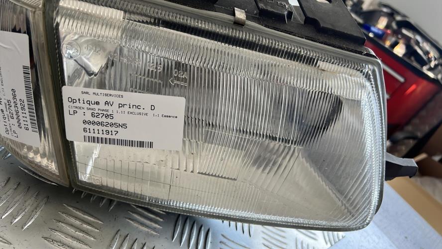 Optique avant principal droit (feux)(phare) CITROEN SAXO PHASE 1 Essence - Image 1