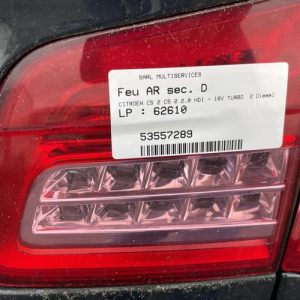 Feu arriere secondaire droit (feux) CITROEN C5 2 Diesel - Image 1