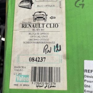 Optique avant principal gauche (feux)(phare) RENAULT CLIO 1 PHASE 1 Diesel - Image 1