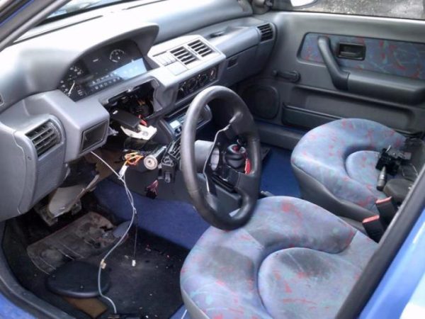 Optique avant principal gauche (feux)(phare) RENAULT CLIO 1 PHASE 1 Diesel - Image 3