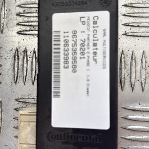 Calculateur PEUGEOT PARTNER 2 PHASE 1 Diesel - Image 1