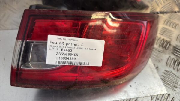 Feu arriere principal droit (feux) RENAULT CLIO 4 PHASE 2 Essence - Image 2