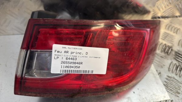 Feu arriere principal droit (feux) RENAULT CLIO 4 PHASE 2 Essence - Image 3