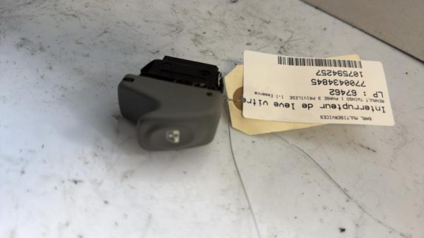Interrupteur de leve vitre avant gauche RENAULT TWINGO 1 PHASE 3 Essence - Image 4