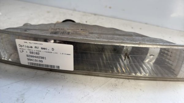 Optique avant secondaire droit (feux)(clignotant) RENAULT TRAFIC 2 PHASE 1 Diesel - Image 1