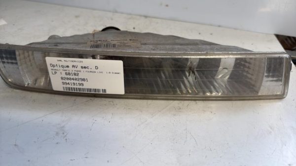 Optique avant secondaire droit (feux)(clignotant) RENAULT TRAFIC 2 PHASE 1 Diesel - Image 2