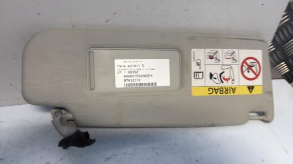 Pare soleil droit VOLKSWAGEN POLO 5 PHASE 2 Diesel - Image 1