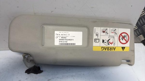 Pare soleil droit VOLKSWAGEN POLO 5 PHASE 2 Diesel - Image 2