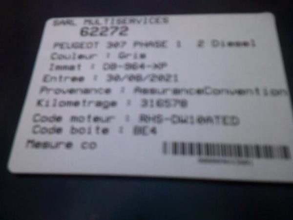 Retroviseur droit PEUGEOT 307 PHASE 1 Diesel - Image 8