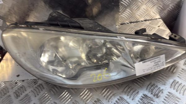 Optique avant principal droit (feux)(phare) PEUGEOT 206 PHASE 2 Diesel - Image 3