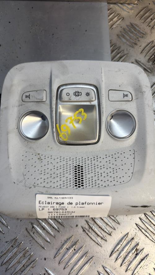 Eclairage de plafonnier PEUGEOT 208 1 PHASE 1 Diesel - Image 2