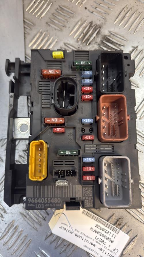 Boitier servitude moteur (BSM) CITROEN C3 1 PHASE 2 Diesel - Image 2