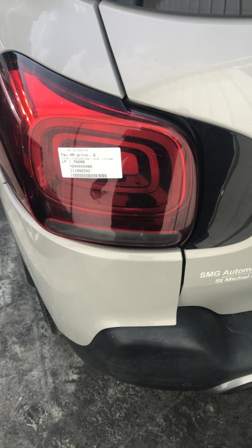 Feu arriere principal gauche (feux) CITROEN C3 AIRCROSS PHASE 1 Diesel - Image 1