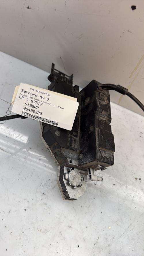 Serrure avant droit PEUGEOT 207 PHASE 1 Diesel - Image 1