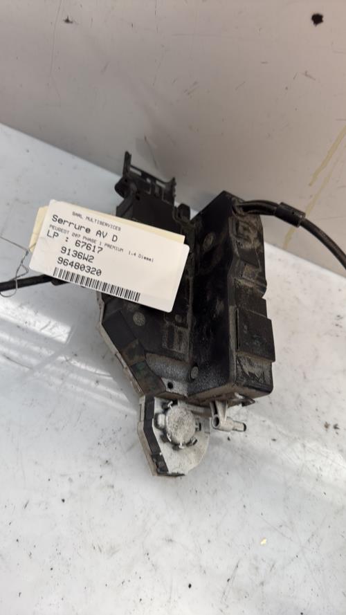 Serrure avant droit PEUGEOT 207 PHASE 1 Diesel - Image 2