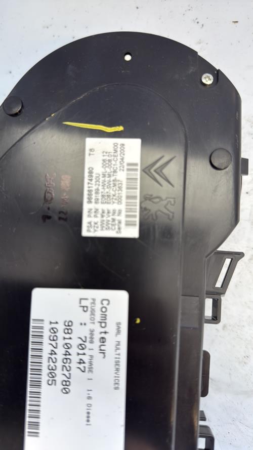 Compteur PEUGEOT 3008 1 PHASE 1 Diesel - Image 3