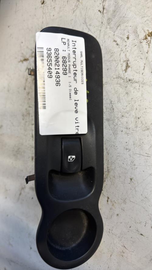 Interrupteur de leve vitre avant droit RENAULT MODUS PHASE 1 Diesel - Image 1