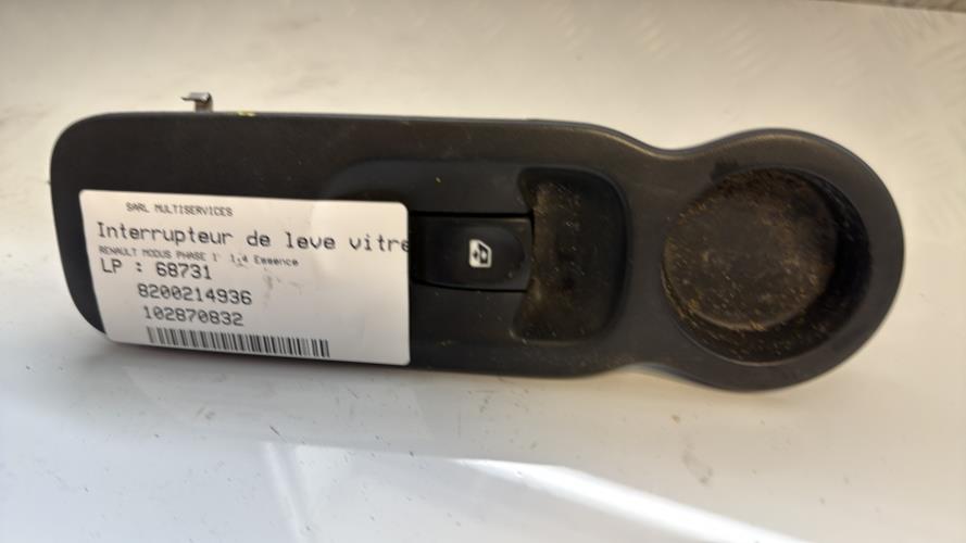 Interrupteur de leve vitre avant droit RENAULT MODUS PHASE 1 Essence - Image 2