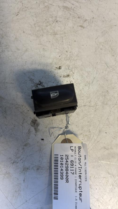 Bouton/Interrupteur RENAULT CLIO 4 PHASE 1 Diesel - Image 2