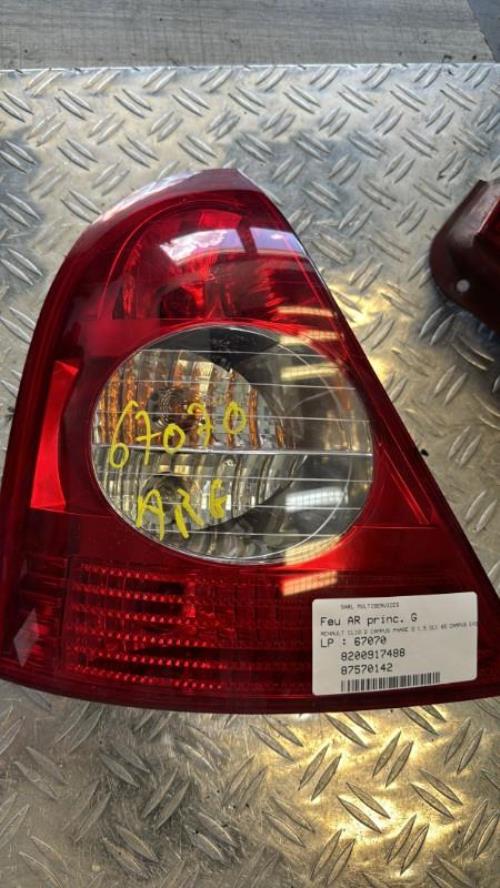 Feu arriere principal gauche (feux) RENAULT CLIO 2 CAMPUS PHASE 2 Diesel - Image 1