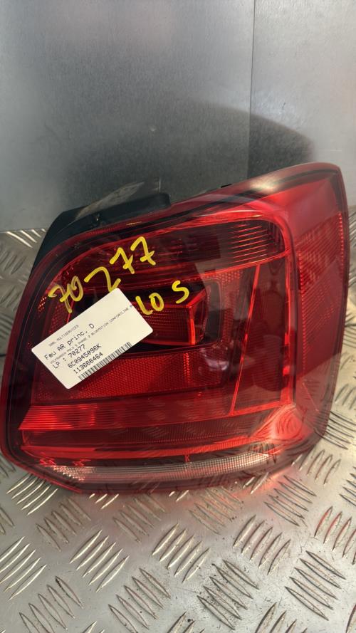 Feu arriere principal droit (feux) VOLKSWAGEN POLO 5 PHASE 2 Diesel - Image 4