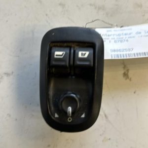 Interrupteur de leve vitre avant gauche PEUGEOT 206 PHASE 2 BREAK Essence - Image 1