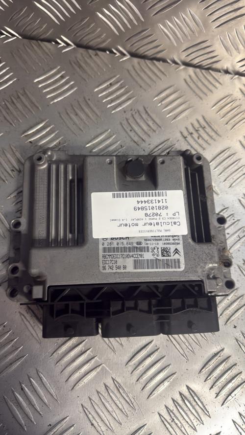 Calculateur moteur CITROEN C3 2 PHASE 1 Diesel - Image 3