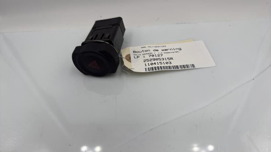 Bouton de warning DACIA SANDERO 1 Essence/GPL - Image 3