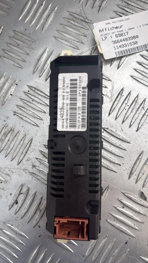 Afficheur PEUGEOT 207 PHASE 1 Diesel - Image 3