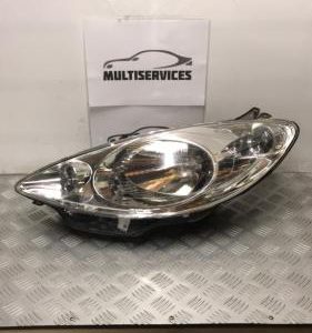 Optique avant principal gauche (feux)(phare) PEUGEOT 1007 Diesel - Image 1