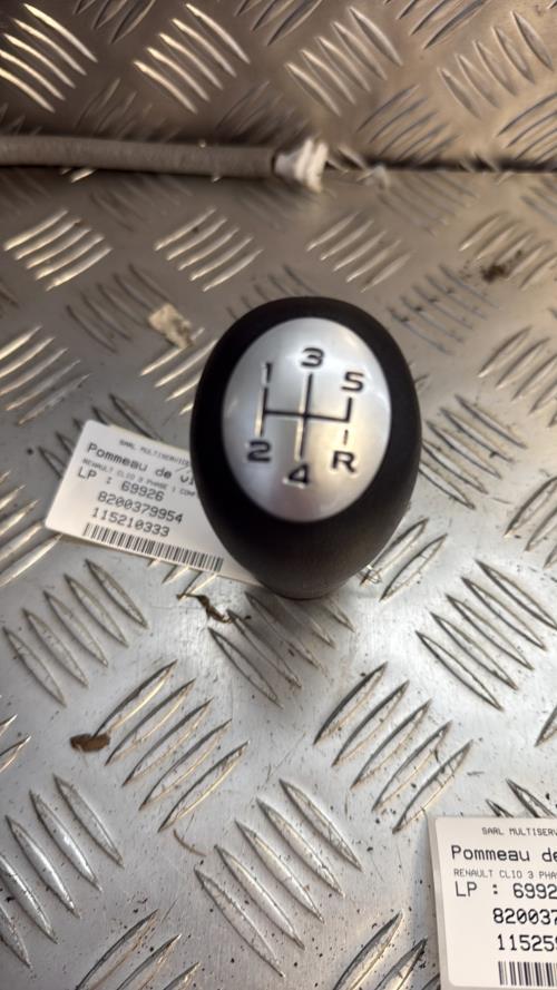 Pommeau de vitesses RENAULT CLIO 3 PHASE 1 Diesel - Image 2