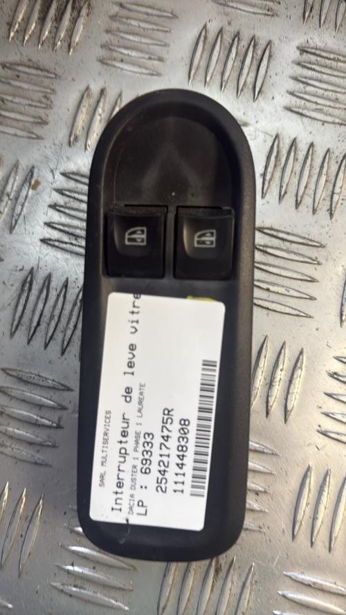 Interrupteur de leve vitre avant gauche DACIA DUSTER 1 PHASE 1 - Image 1