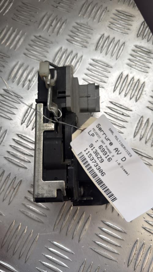 Serrure avant droit PEUGEOT 307 PHASE 2 Diesel - Image 2