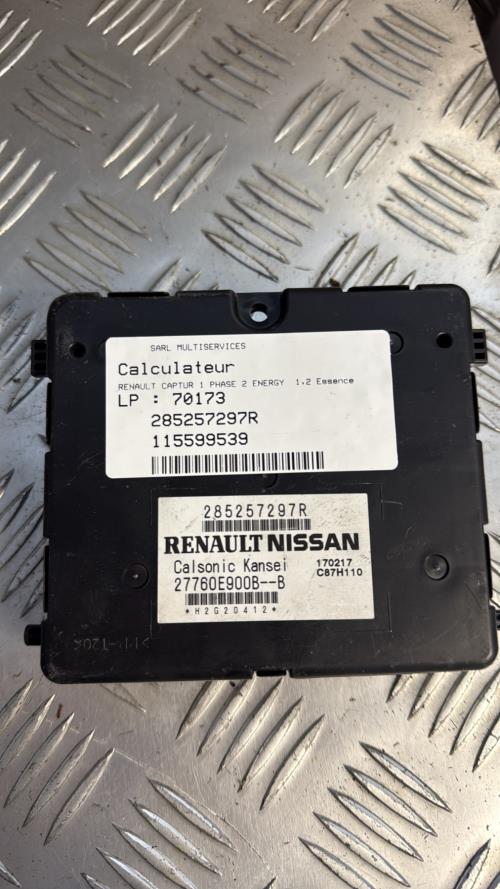 Calculateur RENAULT CAPTUR 1 PHASE 2 Essence - Image 1