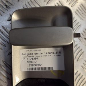 Poignee porte laterale gauche PEUGEOT PARTNER 1 PHASE 2 Diesel - Image 1