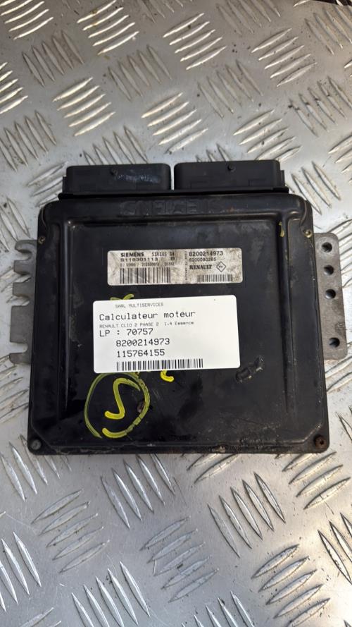 Calculateur moteur RENAULT CLIO 2 PHASE 2 Essence - Image 1