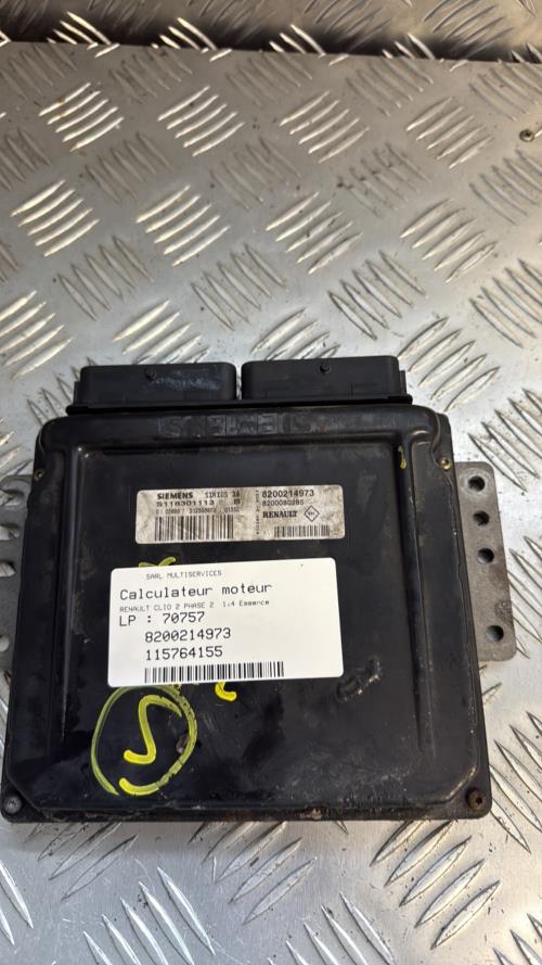 Calculateur moteur RENAULT CLIO 2 PHASE 2 Essence - Image 3