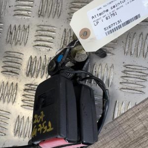 Attache ceinture arriere droit PEUGEOT 207 PHASE 1 Diesel - Image 1