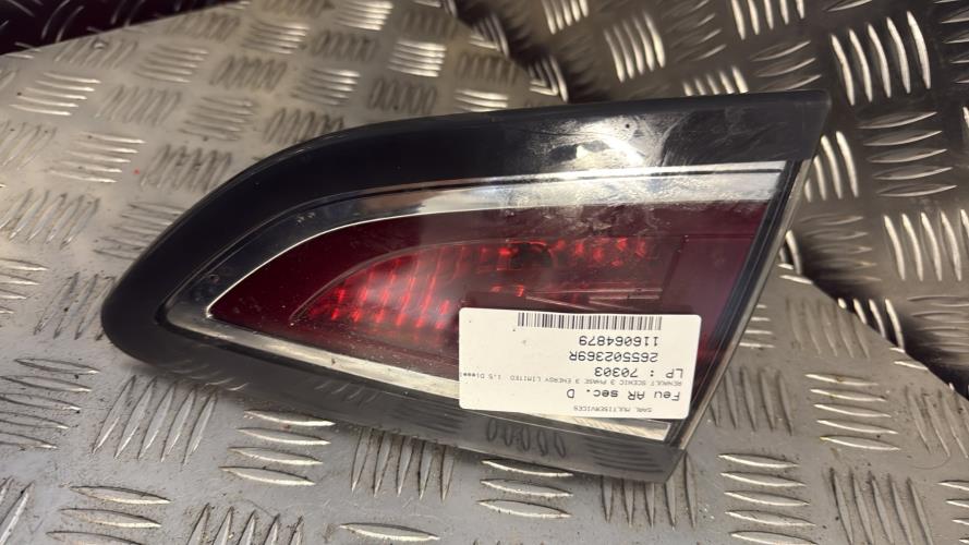 Feu arriere secondaire droit (feux) RENAULT SCENIC 3 PHASE 3 Diesel - Image 1