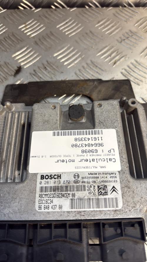 Calculateur moteur PEUGEOT PARTNER 2 PHASE 1 Diesel - Image 2