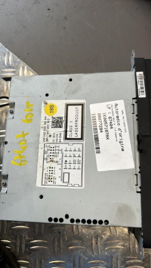 Autoradio d'origine VOLKSWAGEN GOLF 6 Essence - Image 3