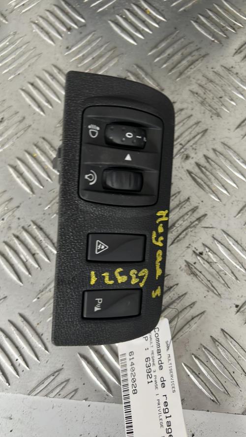 Commande de reglage hauteur de phare RENAULT MEGANE 3 PHASE 1 Diesel - Image 1