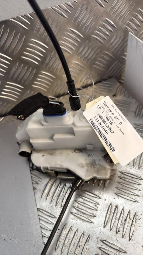 Serrure avant droit CITROEN C3 1 PHASE 1 Diesel - Image 2