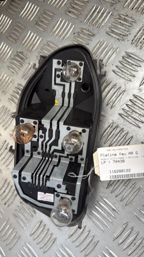 Platine feu arriere gauche RENAULT CLIO 3 PHASE 1 Diesel - Image 2