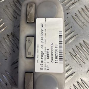 Eclairage de plafonnier RENAULT MEGANE 3 PHASE 1 COUPE Diesel - Image 1